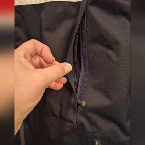 Helly Hansen Crew Hooded Women's  Large Jacket Black Red White Waterproof, HH - Picture 7 of 11